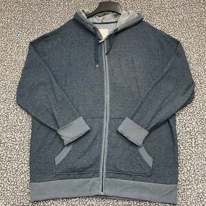 Trinity Collective Hoodie Men XXL‎ Blue Full Zip Long Sleeve Pocket Outdoor 2XL